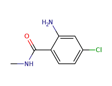 2-아미노-4-클로로-N-메틸벤즈아미드(염금데이터: 무료)