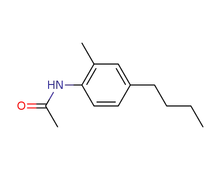Molecular Structure of 143360-00-3 (N1-(4-BUTYL-2-METHYLPHENYL)ACETAMIDE)