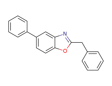 Benzoxazole, 5-phenyl-2-(phenylmethyl)-