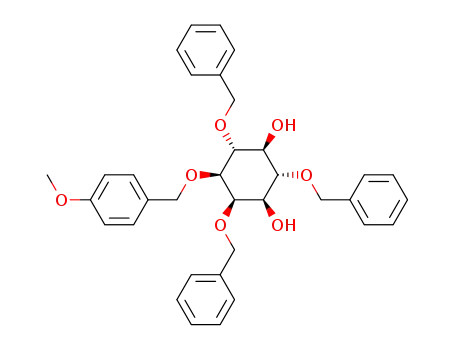 미오-이노시톨, 1-O-(4-메톡시페닐)메틸-2,4,6-트리스-O-(페닐메틸)-