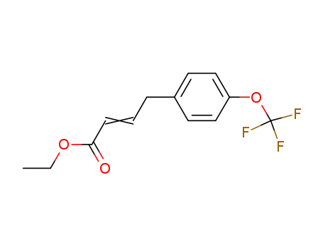 4-(4-trifluoromethoxyphenyl)but-2-enoic acid ethyl ester