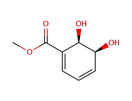 1,3-Cyclohexadiene-1-carboxylic acid, 5,6-dihydroxy-, methyl ester,
(5S,6R)-
