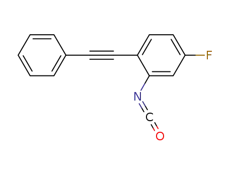 5-fluoro-1-isocyanato-2-(phenylethynyl)benzene