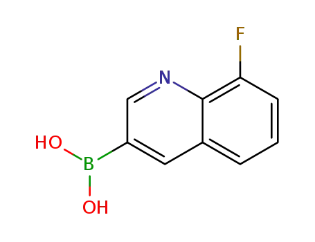 (8-fluoroquinolin-3-yl)boronic acid