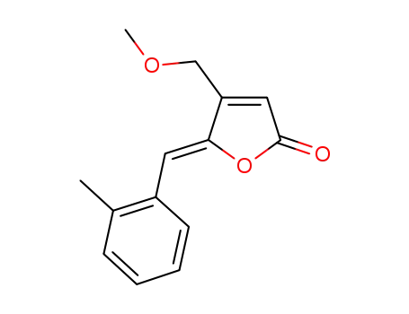 (Z)-4-methoxymethyl-5-(2-methylbenzylidene)furan-2(5H)-one