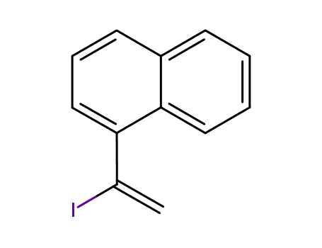 Molecular Structure of 848122-22-5 (Naphthalene, 1-(1-iodoethenyl)-)