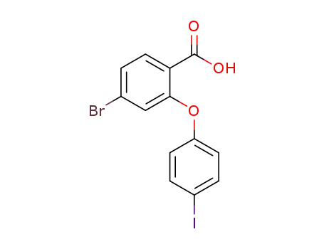 4-bromo-2-(4-iodophenoxy)benzoic acid