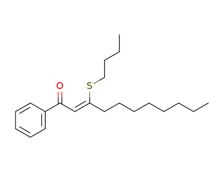 (Z)-3-butylthio-1-phenyl-2-undecen-1-one