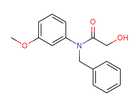 N-benzyl-2-hydroxy-N-(3-methoxyphenyl)acetamide