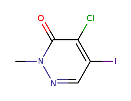 3(2H)-Pyridazinone, 4-chloro-5-iodo-2-methyl-