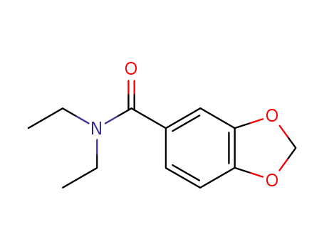 Molecular Structure of 15777-86-3 (N,N-diethyl-1,3-benzodioxole-5-carboxamide)