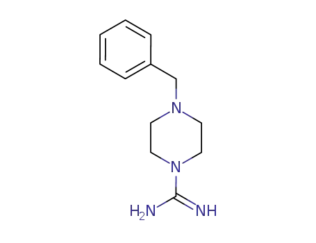 Molecular Structure of 105735-38-4 (4-benzylpiperazine-1-carboximidamide)