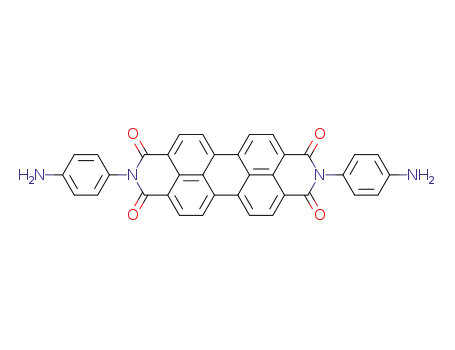 Molecular Structure of 32283-91-3 (Anthra(2,1,9-def:6,5,10-def)diisoquinoline-1,3,8,10(2H,9H)-tetrone, 2,9-bis(4-aminophenyl)-)
