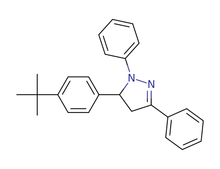 1H-Pyrazole,5-[4-(1,1-dimethylethyl)phenyl]-4,5-dihydro-1,3-diphenyl-