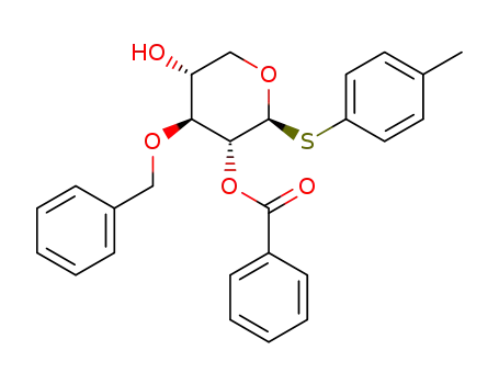 4-methylphenyl 2-O-benzoyl-3-O-benzyl-1-thio-β-D-xylopyranoside