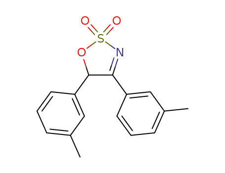 4,5-bis-(3-methylphenyl)-5H-[1,2,3]oxathiazole 2,2-dioxide