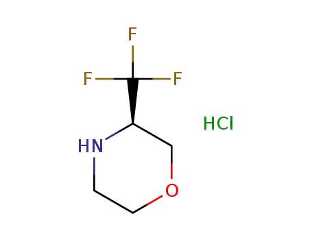 Molecular Structure of 1196152-13-2 (3-(trifluoromethyl)morpholine)