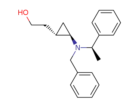 2-{(1S,2R)-2-(N-benzyl-N-[(1R)-1-phenylethyl]amino)cyclopropyl}ethanol
