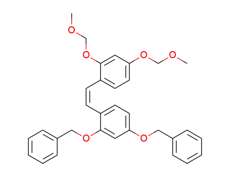 2',4'-dibenzyloxy-2,4-di(methoxymethoxy)stilbene