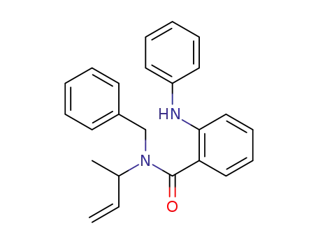 Molecular Structure of 1284151-64-9 (N-benzyl-N-(but-3-en-2-yl)-2-(phenylamino)benzamide)