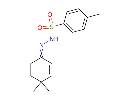 Benzenesulfonic acid, 4-methyl-,
(4,4-dimethyl-2-cyclohexen-1-ylidene)hydrazide, (E)-