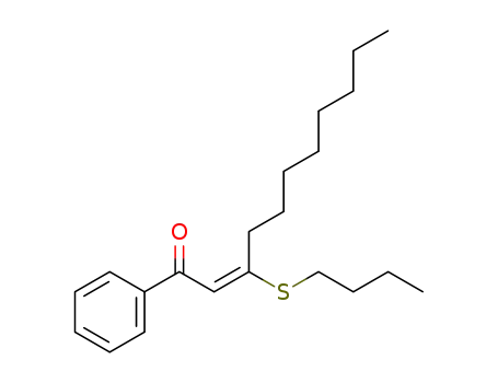 (E)-3-butylthio-1-phenyl-2-undecen-1-one