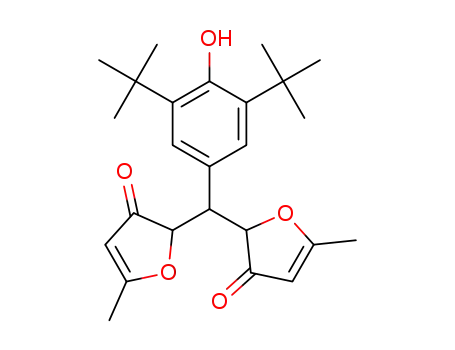 2-[bis-(3-keto-5-methylfuranyl)]-3,5-di-tert-butyl-4-hydroxyphenylmethane