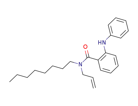 Molecular Structure of 1284151-65-0 (N-allyl-N-octyl-2-(phenylamino)benzamide)