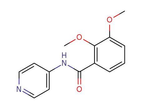 Molecular Structure of 667886-02-4 (Benzamide, 2,3-dimethoxy-N-4-pyridinyl- (9CI))