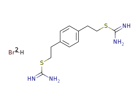 Carbamimidothioic acid,C,C'-(1,4-phenylenedi-2,1-ethanediyl) ester, hydrobromide (1:2)