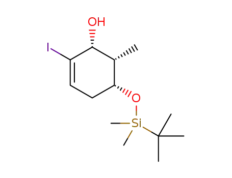 (1R,5R,6S)-5-tert-butyldimethylsilyloxy-2-iodo-6-methylcyclohex-2-enol