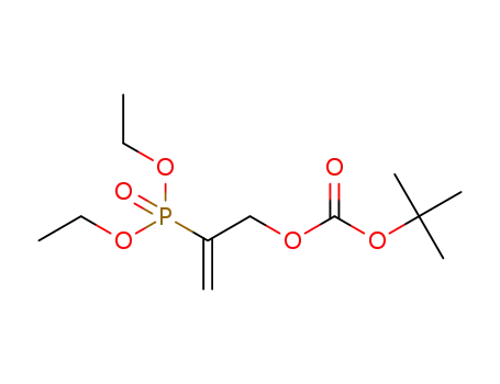 diethyl α-(tert-butoxycarbonyloxymethyl)vinylphosphonate