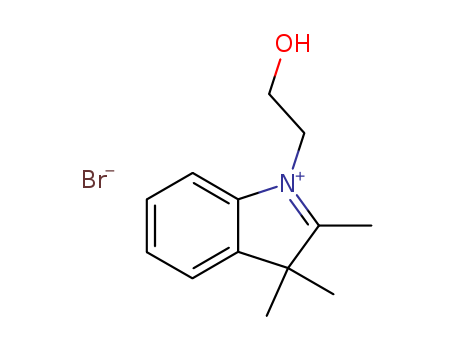 1-(2-hydroxyethyl)-2,3,3-trimethyl-3H-indolium bromide