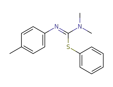 1,1-dimethyl-2-phenyl-3-p-tolyl-isothiourea