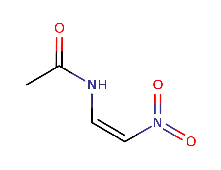 Molecular Structure of 1238305-24-2 ((Z)-N-(2-nitrovinyl)acetaMide)