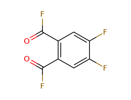 Molecular Structure of 83684-75-7 (1,2-Benzenedicarbonyl difluoride, 4,5-difluoro- (9CI))