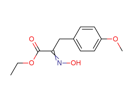 2-[(E)-Hydroxyimino]-3-(4-methoxy-phenyl)-propionic acid ethyl ester