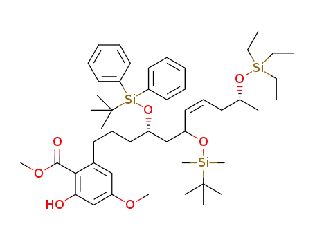 C<sub>48</sub>H<sub>76</sub>O<sub>7</sub>Si<sub>3</sub>
