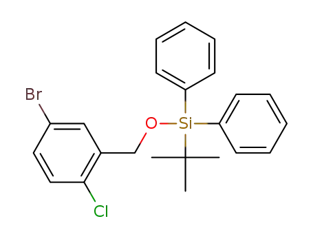 (5-bromo-2-chlorobenzyloxy)(tert-butyl)diphenylsilane