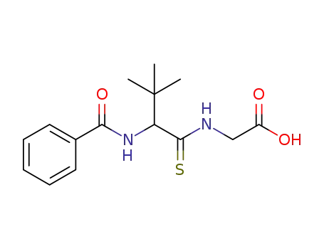 [2-(N-benzoylamino)-3,3-dimethyl-thiobutyryl]glycine