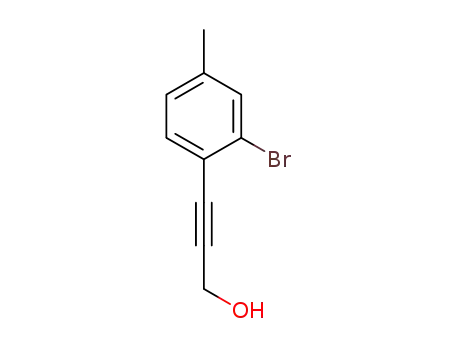 3-(2-bromo-4-methylphenyl)prop-2-yn-1-ol