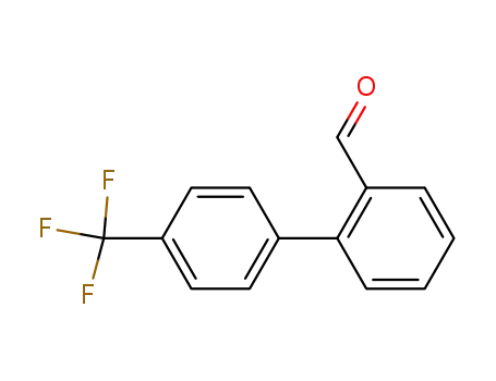 Molecular Structure of 84392-23-4 (2-[4-(TRIFLUOROMETHYL)PHENYL]BENZALDEHYDE)