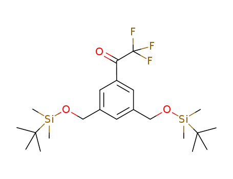 3',5'-bis(tert-butyldimethylsilyloxymethyl)-2,2,2-trifluoromethylacetophenone