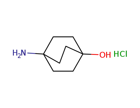 Molecular Structure of 1403864-74-3 (4-AMinobicyclo[2.2.2]octan-1-ol hydrochloride)