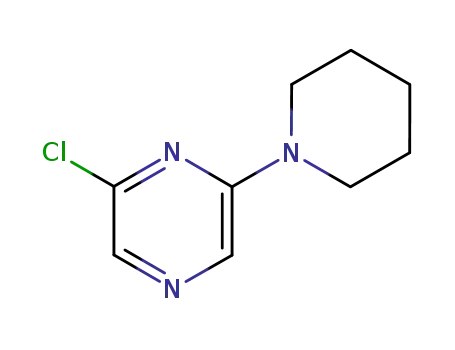 2-클로로-6-피페리딘-1-일피라진