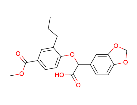 METHYL 4-(BENZO[1,3]DIOXOL-5-YL-CARBOXYMETHOXY)-3-PROPYLBENZOATE