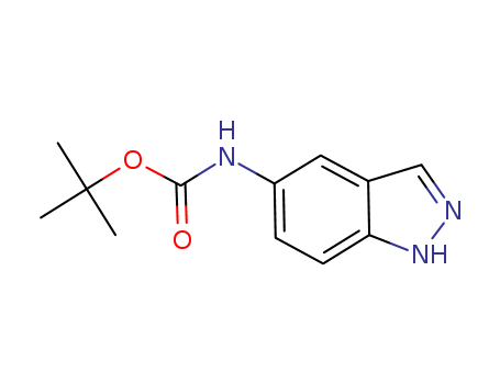 Carbamic acid, N-1H-indazol-5-yl-, 1,1-dimethylethyl ester