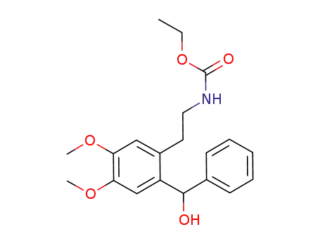 ethyl 2-(hydroxy(phenyl)methyl)-4,5-dimethoxyphenethylcarbamate