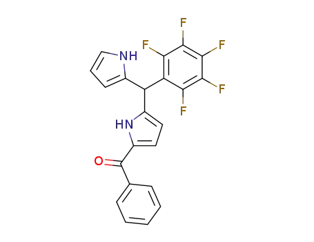1-benzoyl-5-(pentafluorophenyl)dipyrromethane