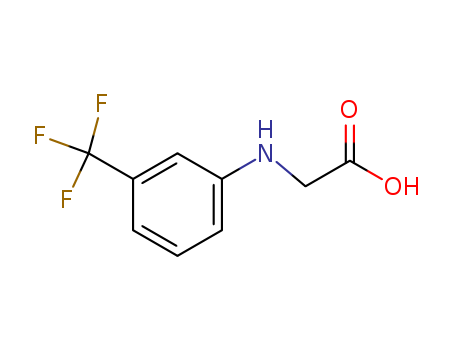 2-[[3-(trifluoromethyl)phenyl]amino]acetic acid cas  349-81-5